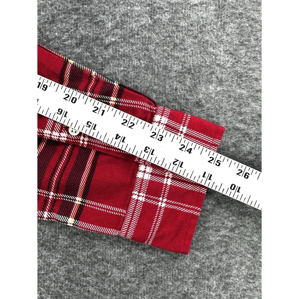 NWT Vintage Y2K Nautica Shirt Mens L Plaid Cottagecore 90s Preppy Long Sleeve - Picture 9 of 9